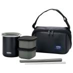 サーモス 保温弁当箱 保温弁当箱 マットブラック DBQ-362 | THERMOS 弁当箱 ランチボックス 男性 男子 メンズ ランチジャー