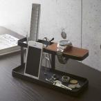 デスクバー タワー ブラック ( リモコンラック 卓上小物入れ スマホスタンド )