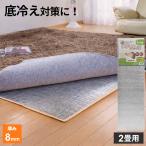 保温シート 防ダニほかほかスーパーDX 2畳用 90×180cm 2枚組 ｜ 断熱シート アルミマット 底冷え対策 厚手 極厚 防ダニ 足音 防音対策