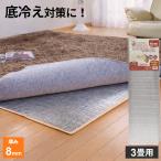 保温シート 防ダニほかほかスーパーDX 3畳用 90×232cm 2枚組 ｜ 断熱シート アルミマット 底冷え対策 厚手 極厚 防ダニ 足音 防音対策
