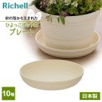  Ricci .ru.... plate 10 номер бежевый 170381 l горшок тарелка . тарелка осушение tray pot для блюдце 10 номер горшок сделано в Японии легкий простой цветок 