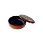 菓子鉢 菓子器（蓋つき） 18cm 木目調 ｜ お菓子入れ 菓子いれ 木目 合成漆器 フタつき 蓋 来客 みかん入れ