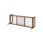 リッチェル ペット用ゲート 木製おくだけゲートワイド ｜ ペットフェンス 置くだけ ゲート 木製ゲート