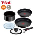 ショッピングインジニオ インジニオ・ネオIHハードチタニウム・アンリミテッドセット６ 【 T-fal ティファール フライパン 調理器具 IH対応 セット 】送料無料 LF557B07