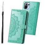 ショッピングmi 11 lite 5g RuiMi FOR Xiaomi Mi 11 Lite 5G 対応 手帳型 純色 【全6色】 花柄 ケース 横開