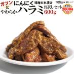 ショッピングお試しセット ガツンと にんにく やわらか ハラミ 味噌だれ漬け 600g お試しセット 焼肉 BBQ バーベキュー 情熱ホルモン