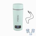 海外使用可能Focustar 電気ケトル 小型 ポータブル電気ケトル 350ML 100V-240V兼