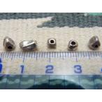 Yahoo! Yahoo!ショッピング(ヤフー ショッピング)２ｍｍ 鹿革用　シルバー ビーズ　セットNo.1007　　5400円以上送料無料