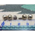 Yahoo! Yahoo!ショッピング(ヤフー ショッピング)２ｍｍ鹿革用　シルバービーズ　セットNo.1009　　5千円以上送料無料