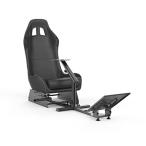 Jxqqay ギヤシフターマウント付きコックピットドライビングシート コックピットドライビングシートコンソール折りたたみ式レーシングシートゲーム