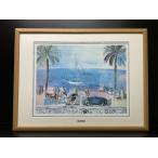 絵画　RAOUL DUFY ラウル・デゥフィ　Promenade a Nice 複製画　インテリア　壁掛け　フレーム付き　
