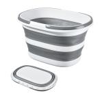 RULAYMAN 折りたたみ バケツ たらい バケット 洗い桶 16L/30L 大容量 取っ手付き ソフトタブ 洗濯 ペット用バスタブ コンパクト 衣