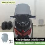ショッピングヤマハ 【並行輸入品】ヤマハ NMAX155 125 V3 2025-2026 N-MAX 155 バイク用大型フロントガラス ウインドスクリーン エアデフレクター アクセサリー