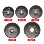 ショッピング三輪車 【並行輸入品】電動三輪車タイプ130 160ディスクブレーキポットブレーキドラムリア車軸ブレーキハブブレーキ適合6205 6206ベアリング