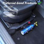 ショッピング2012 【並行輸入品】セアト ? レオン 2008-2012 助手席消火器ブラケット消火器固定アクセサリーカーボン黒