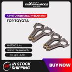 【並行輸入品】トヨタ スターレット GT 1.3 ターボ 4E-FE/4EFTE 用 コネクティングロッド 4本セット 4.646インチ