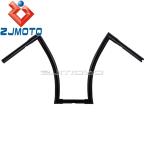 ショッピングチョッパー 【並行輸入品】汎用apeハンガーハンドルバー ハーレー カフェレーサー チョッパー ボバー クルーザー用17インチハンドルバー 1-1/4