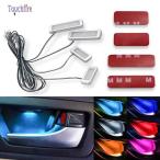 【並行輸入品】 LEDスピナーボウルライト 室内アームレストライト ドアハンドルライト 手すり装飾ランプ アンビエントライト 4個