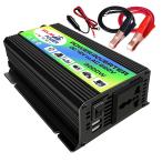 車 インバータ 3000ワット dc 12v ac 110/220v ポータブル 電源インバータ 充電変換アダプタ 汎用ソケット 自動車 付属品