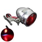 【並行輸入品】 ポリッシュオートバイガキスタイル led テールライトヴィンテージリアストップランプハーレーカスタムカフェレーサー