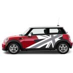 【並行輸入品】 ミニクーパー カントリーマン r60 r55 r56 f55 f56 f60 車 サイドステッカー ユニオンジャック 装飾アクセサリー
