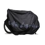 【並行輸入品】大型自転車カバー ブラック 最大29インチ 110x200cm 生活防水 自転車 原付バイク サイクルカバー(ゆうパケット、送料別商品)