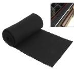 【並行輸入品】ピアノ 鍵盤カバー キーカバー 《ブラック》 フェルト 布 キーカバー 保護 布 ほこり 汚れ 防止(ゆうパケット、送料別商品)