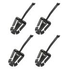 [ параллель импортные товары ] web Dominator 4 шт. комплект черный пряжка зажим рюкзак сумка портфель шнур суммировать . ремень регулировка уличный ( нестандартная пересылка, доставка отдельно товар )