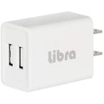 Libra USB-AC зарядное устройство USB2 порт 2.1A LBR-AD2USB21( нестандартная пересылка, доставка отдельно товар )