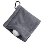 [ параллель импортные товары ] Golf полотенце kalabina имеется серый микроволокно Cross мяч для гольфа .. мяч для гольфа очиститель ( нестандартная пересылка, доставка отдельно товар )