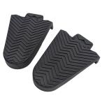 【並行輸入品】ビンディングペダル クリートカバー 左右セット ゴム製 SPD-SL対応 互換 ブラック 自転車用(定形外郵便、送料別商品)