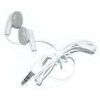 【並行輸入品】(バルク品)ステレオミニイヤホン/イヤフォン ホワイト(定形外郵便、送料別商品)