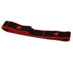 【並行輸入品】バレエ ストレッチバンド 《レッド》 ヨガ ストラップ 開脚バンド ダンス 体操 ゴムバンド フィットネス トレーニング(定形外郵便、送料別商品)