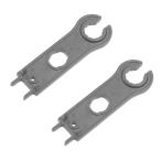 【並行輸入品】MC4コネクタ専用工具 スパナレンチ 2個セット 《ブラック》 ソーラーパネル 締め付け 取り外し 工具(定形外郵便、送料別商品)