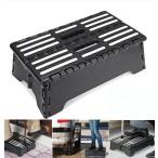 [ параллель импортные товары ] складной пассажирский стремянка выдерживаемая нагрузка 120kg пассажирский лестница табурет вход машина bed пожилые люди уход ( доставка отдельно товар )