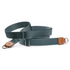 《新品アクセサリー》 Leica (ライカ) キャリングストラップ D-LUX8用 ペトロール×コニャック