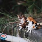 8 шт. комплект рыбалка кошка украшение миниатюра аквариум аквариум орнамент симпатичный орнамент кошка .. орнамент фигурка интерьер смешанные товары рыбалка игрушка кошка 
