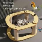 キャットタワー 木製 据え置き おしゃれ シニア 大型猫 宇宙船 クリアボウル 大型 安定性高い どっしり インテリアに馴染み インテリア性高い 天然木目 大型猫