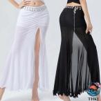 Berry Dance юбка длинный длина разрез ввод сетка мягкость Dance юбка Berry танцевальный костюм stage костюм Dance презентация урок 