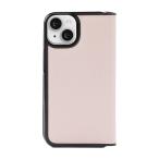 kate spade ケイトスペード iPhone 15 KSNY Folio Case - Pale Vellum/Black