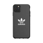 【アウトレット】adidas アディダス  iPhone 11 Pro Max OR Moulded Case TREFOIL FW19 black/white
