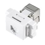 CAT6A ключ камень Jack JIS соответствует лицевая панель соответствие RJ-45 модуль LA-FP-MJ7 Sanwa Supply бесплатная доставка новый товар 