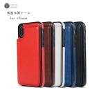 iPhone12ケース iPhone11ケース 背面収納 iPhoneXSケース iPhoneXR 手帳型ケース iPhoneSE2ケース カード収納 iPhone8ケース 薄型カバー マグネットタイプ