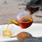 ICHENDORF MILANO PIUMA Tea Pot with filter 3点セット ティーポット 茶葉フィルター付