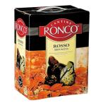 ワイン 赤ワイン wine ロンコ ロッソ ベッカッチャ 5L 5000ml x 3本 ケース販売 イタリア 赤ワイン007450 モンテ