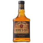 ジムビーム デビルズカット 45度 700ml x 6本 送料無料 本州のみ ケース販売 アメリカ バーボンウイスキー JIM BEAM