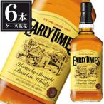 アーリータイムズ イエローラベル 40度 1L 1000ml x 6本 正規品 送料無料 本州のみ ケース販売 EARLYTIMES アメリカ ウイスキー