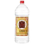 宝焼酎 25度 ペット 4L 4