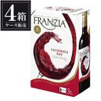 ワイン 赤ワイン アメリカ フランジア タップ レッド 3L 3000ml x 4本 ケース販売 ワインFRANZIA wine