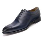 ディーノ ドラーギ イタリア製 Dino Draghi SA1859 BRECO BLU ホールカット メダリオン ネイビー